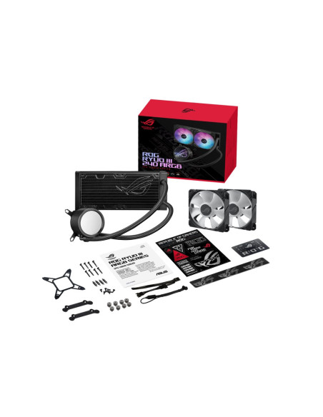 Asus Rog Ryuo Iii 240 Argb Procesor Zestaw Do Chłodzenia Płynami 12 Cm Czarny