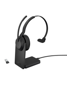Jabra 25599-889-989 Słuchawki/Zestaw Słuchawkowy Przewodowy I Bezprzewodowy Opaska Na Głowę Biuro/Centrum Telefoniczne Bluetooth