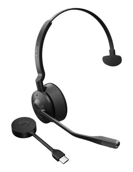 Jabra Engage 55 Se Zestaw Słuchawkowy Bezprzewodowy Opaska Na Głowę Biuro/Centrum Telefoniczne Czarny