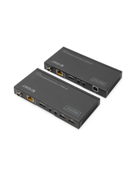 Digitus Zestaw 4K Hdbaset™ Hdmi Kvm Extender, 70 M