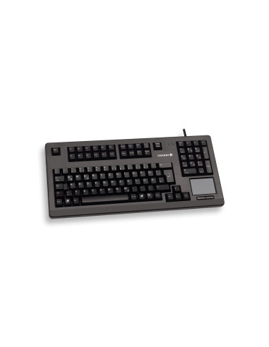 Cherry Touchboard G80-11900 Klawiatura Uniwersalne Usb Qwertz Niemiecki Czarny