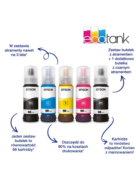 Urz. Wielofunkcyjne Epson Ecotank L3280 Wifi Czarny