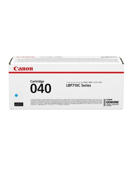Toner Canon 040 - Oryginalny Nabój Cyan