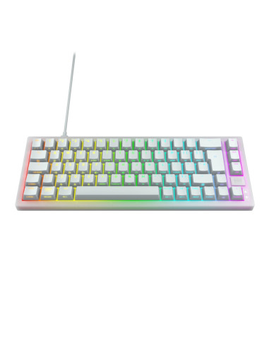 Klawiatura Cherry Xtrfy Tas K5V2 Przewodowy De-Layout Weiľ Mx Czerwony