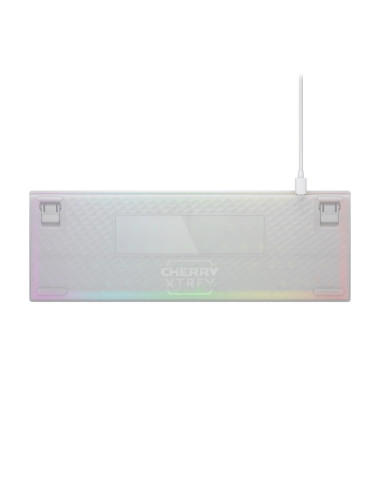 Klawiatura Cherry Xtrfy Tas K5V2 Przewodowy De-Layout Weiľ Mx Czerwony