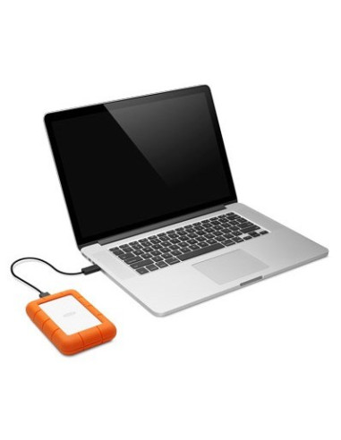 Lacie Rugged Mini Zewnętrzny Dysk Twarde 4 Tb Pomarańczowy