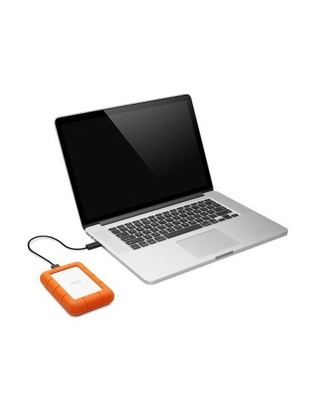 Lacie Rugged Mini Zewnętrzny Dysk Twarde 4 Tb Pomarańczowy