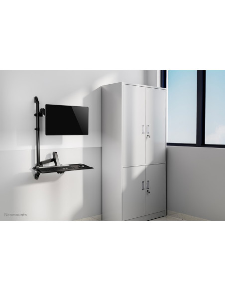 Neomounts Wl90-325Bl1 Uchwyt / Stojak Do Monitorów 81,3 Cm (32") Ściana Czarny