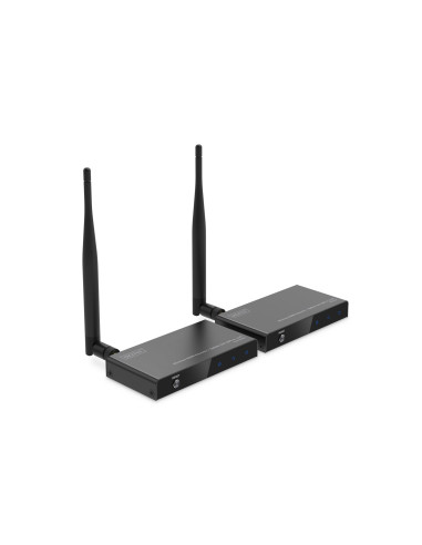 Digitus Bezprzewodowy Zestaw Przedłużacza/Rozdzielacza Sygnału Hdmi (100 M, 1 X 4)