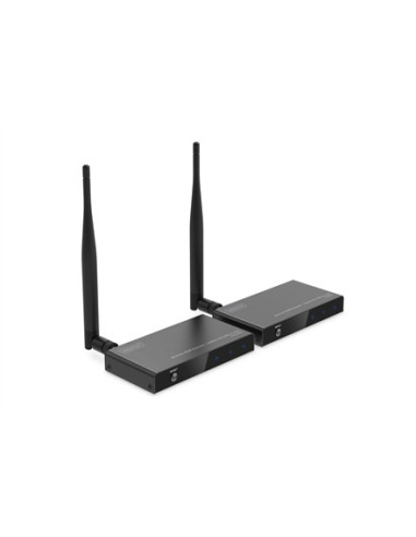 Digitus Bezprzewodowy Zestaw Przedłużacza/Rozdzielacza Sygnału Hdmi (100 M, 1 X 4)