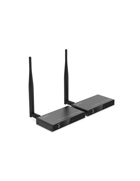 Digitus Bezprzewodowy Zestaw Przedłużacza/Rozdzielacza Sygnału Hdmi (100 M, 1 X 4)