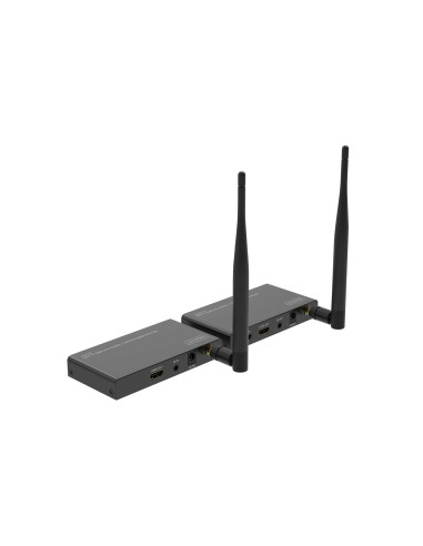 Digitus Bezprzewodowy Zestaw Przedłużacza/Rozdzielacza Sygnału Hdmi (100 M, 1 X 4)