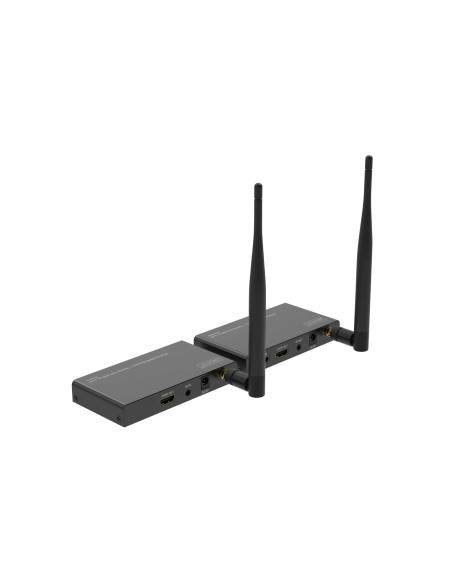 Digitus Bezprzewodowy Zestaw Przedłużacza/Rozdzielacza Sygnału Hdmi (100 M, 1 X 4)