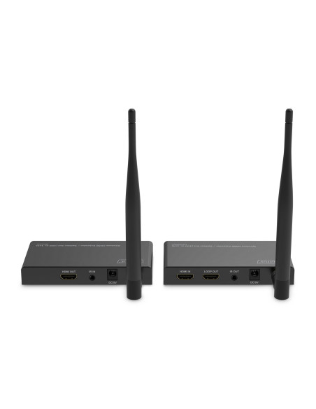 Digitus Bezprzewodowy Zestaw Przedłużacza/Rozdzielacza Sygnału Hdmi (100 M, 1 X 4)