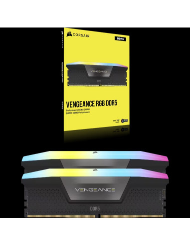 Corsair Vengeance Rgb Cmh32Gx5M2B6800C40 Moduł Pamięci 32 Gb 2 X 16 Gb Ddr5