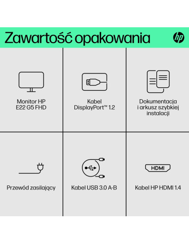 Hp E-Series Monitor E22 G5 Fhd