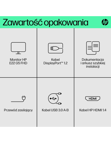 Hp E-Series Monitor E22 G5 Fhd