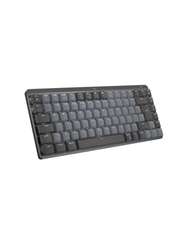 Logitech 920-010780 Klawiatura Biuro Rf Wireless + Bluetooth Qwerty Amerykański Międzynarodowy Grafitowy, Szary