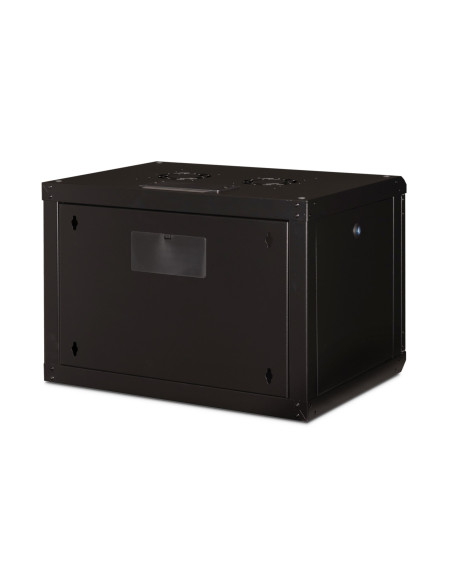 Digitus Szafa Sieciowa Wisząca Unique 19" 7U Rack 600X450, Drzwi Szyba, Czarny, Niedzielona, Złożona, 100Kg