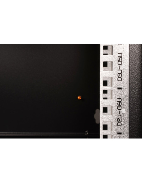 Digitus Szafa Sieciowa Wisząca Unique 19" 7U Rack 600X450, Drzwi Szyba, Czarny, Niedzielona, Złożona, 100Kg