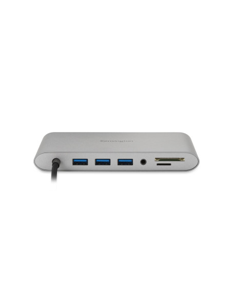 Kensington Przenośna Stacja Dokująca Uh1440P, Usb-C, 5 Gb/S, Podwójne Wideo, Nie Wymaga Sterowników, Zasilanie