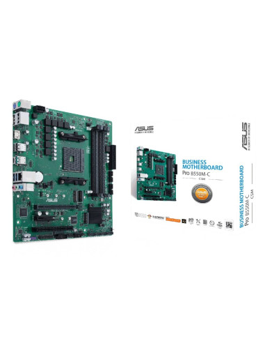Płyta Główna Asus Pro B550M-C/Csm Amd B550 Socket Am4 Micro Atx