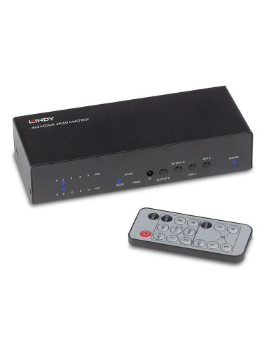 Lindy 38084 Przełącznik Macierzy Przełącznik Matrycowy Av