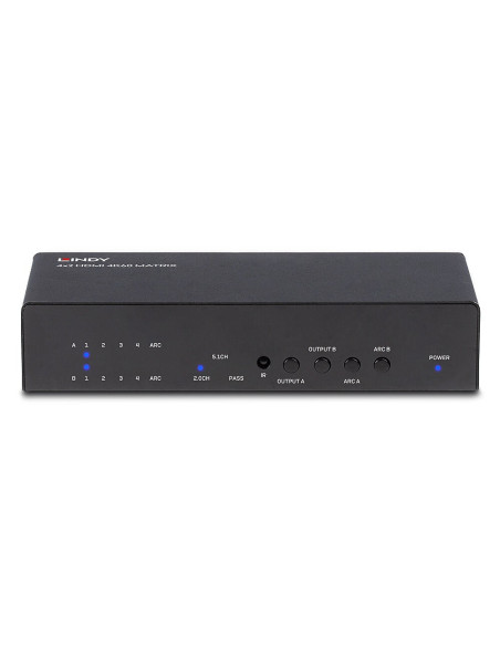 Lindy 38084 Przełącznik Macierzy Przełącznik Matrycowy Av