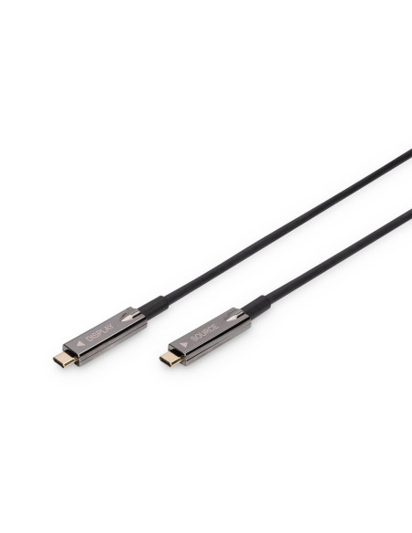 Digitus Kabel Przyłączeniowy Audio-Wideo Typu Aoc 4K Z Usb Typu C