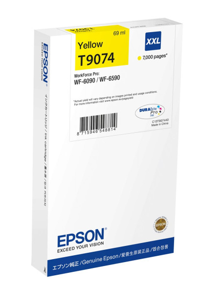 Epson Wf-6Xxx Ink Cartridge Yellow Xxl