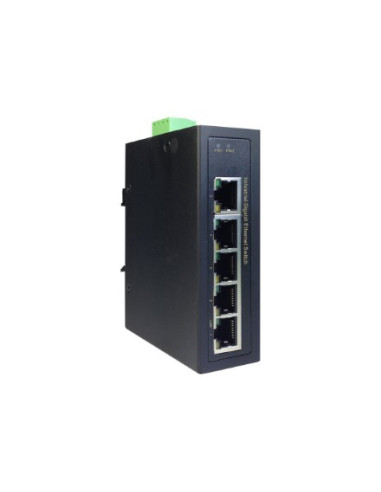 Przemysłowy 5-Portowy Przełącznik Gigabit