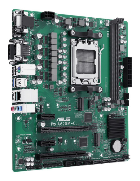Asus Pro A620M-C-Csm Amd A620 Gniazdo Am5 Micro Atx