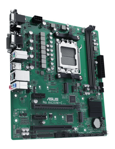 Asus Pro A620M-C-Csm Amd A620 Gniazdo Am5 Micro Atx