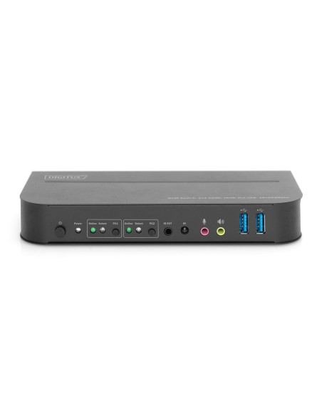 Digitus Przełącznik Kvm, 2 X 1 Hdmi, Wyjście Hdmi, Usb, 4K X 2K Przy 60 Hz