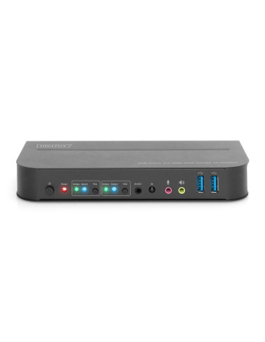 Digitus Przełącznik Kvm, 2 X 1 Hdmi, Wyjście Hdmi, Usb, 4K X 2K Przy 60 Hz