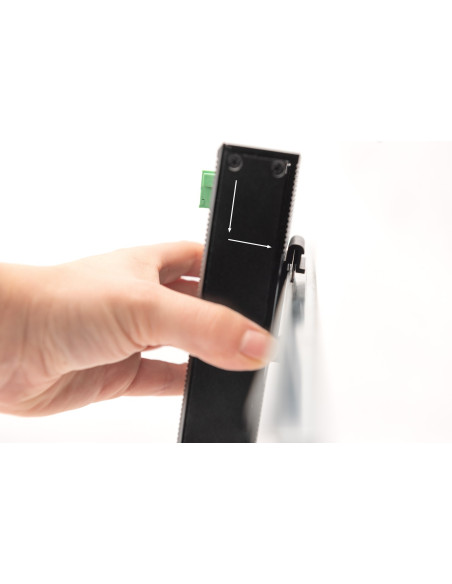 Digitus 5-Portowy Przełącznik Sieciowy Gigabit Ethernet, Płaski, Przemysłowy, Niezarządzany