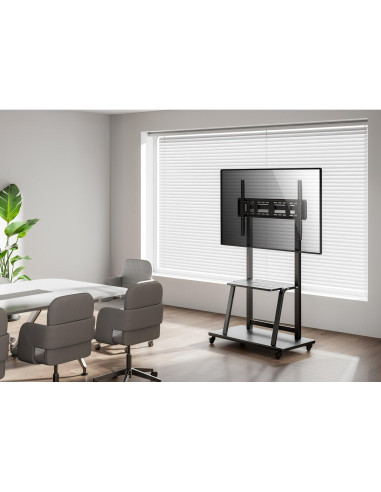 Mobilny Stojak+Uchwyt Do Tv 37-100" 150Kg S-13 Art Vesa 800X600 Heavy Duty