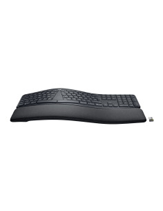 Logitech Ergo K860 For Business Klawiatura Biuro Bluetooth Niemiecki Grafitowy