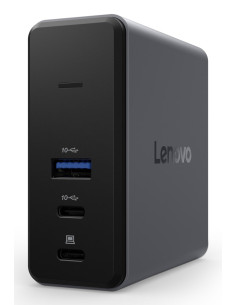 Lenovo X9 Charging Gan Dock Przewodowa Usb 3.2 Gen 2 (3.1 Gen 2) Type-C Szary