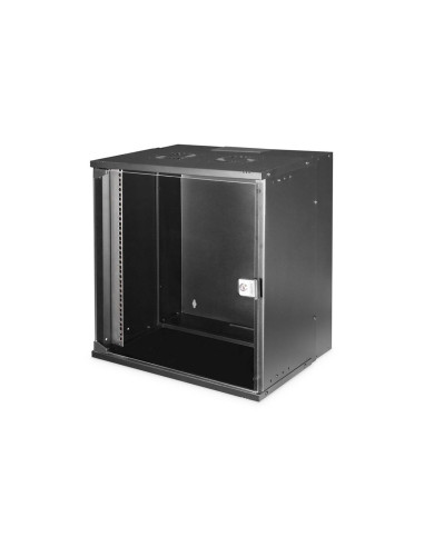 Szafa Sieciowa Wisząca 19" 12U, Soho Pro 595 X 540 X 400 Mm, Drzwi Szyba, Czarny, Niezłożona, 60Kg