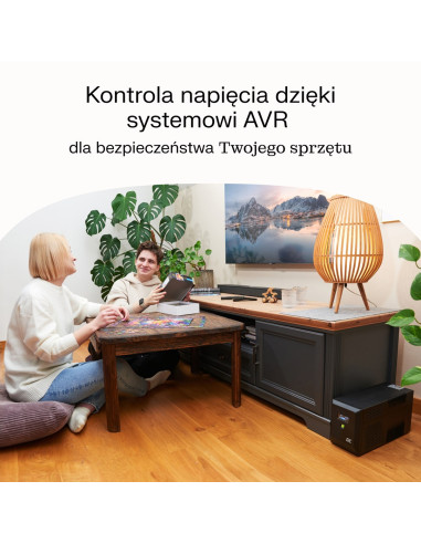 Green Cell Ups Powerproof 900W/1500Va Modyfikowana Sinusoida