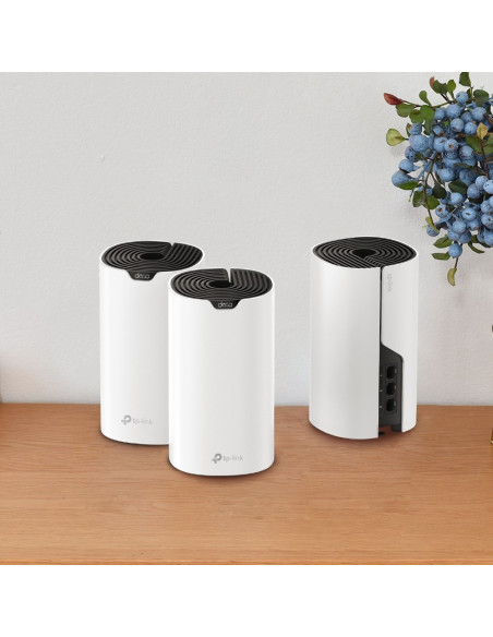 Tp-Link | System Wi-Fi Ac1900 Dla Całego Domu | Deco S7 (2 Sztuki) | 802.11Ac | 10/100/1000 Mbit/S | Porty Ethernet Lan (Rj-45) 