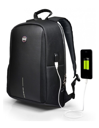 Port Designs Chicago Evo Bp 13/15.6’’ 39,6 Cm (15.6") Plecak Czarny