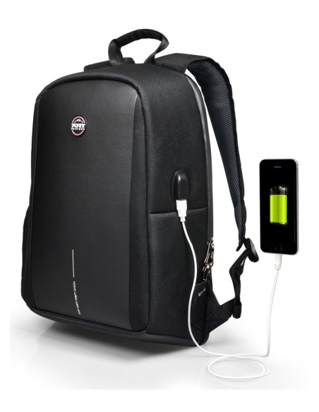 Port Designs Chicago Evo Bp 13/15.6’’ 39,6 Cm (15.6") Plecak Czarny