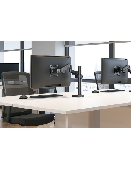 Neomounts Ds70-750Bl1 Uchwyt / Stojak Do Monitorów 68,6 Cm (27") Biurko Czarny