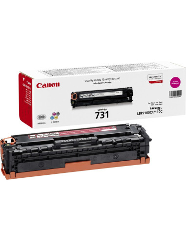 Canon 731 Kaseta Z Tonerem 1 Szt. Oryginalny Purpurowy