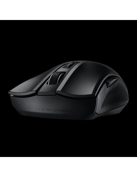 Asus Rog Strix Carry Myszka Gaming Po Prawej Stronie Rf Wireless + Bluetooth Optyczny 7200 Dpi