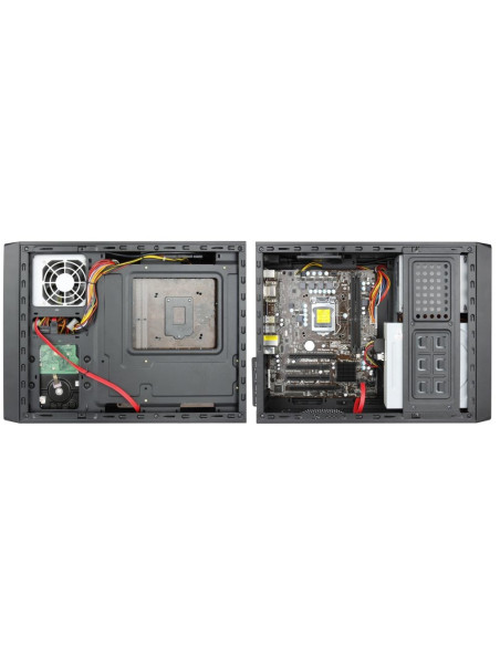 Chieftec Ue-02B Zabezpieczenia & Uchwyty Komputerów Mini Tower Czarny 250 W