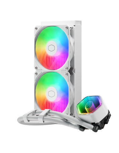 Cooler Master Masterliquid 240 Core Ii White Procesor Zestaw Do Chłodzenia Płynami 12 Cm Biały