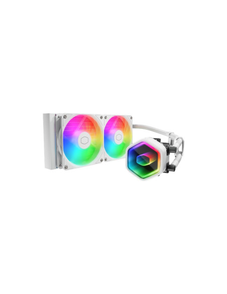 Cooler Master Masterliquid 240 Core Ii White Procesor Zestaw Do Chłodzenia Płynami 12 Cm Biały